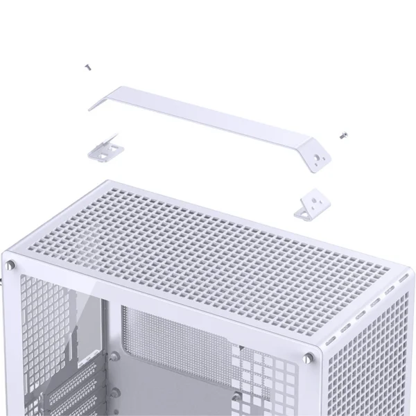 Gabinete Premium Jonsbo Z20 White M-Atx Branco Com Alça Usb-C