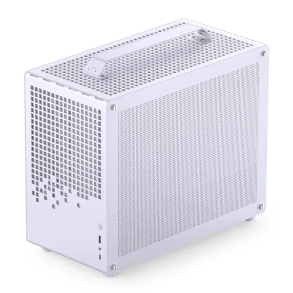 Gabinete Premium Jonsbo Z20 White M-Atx Branco Com Alça Usb-C