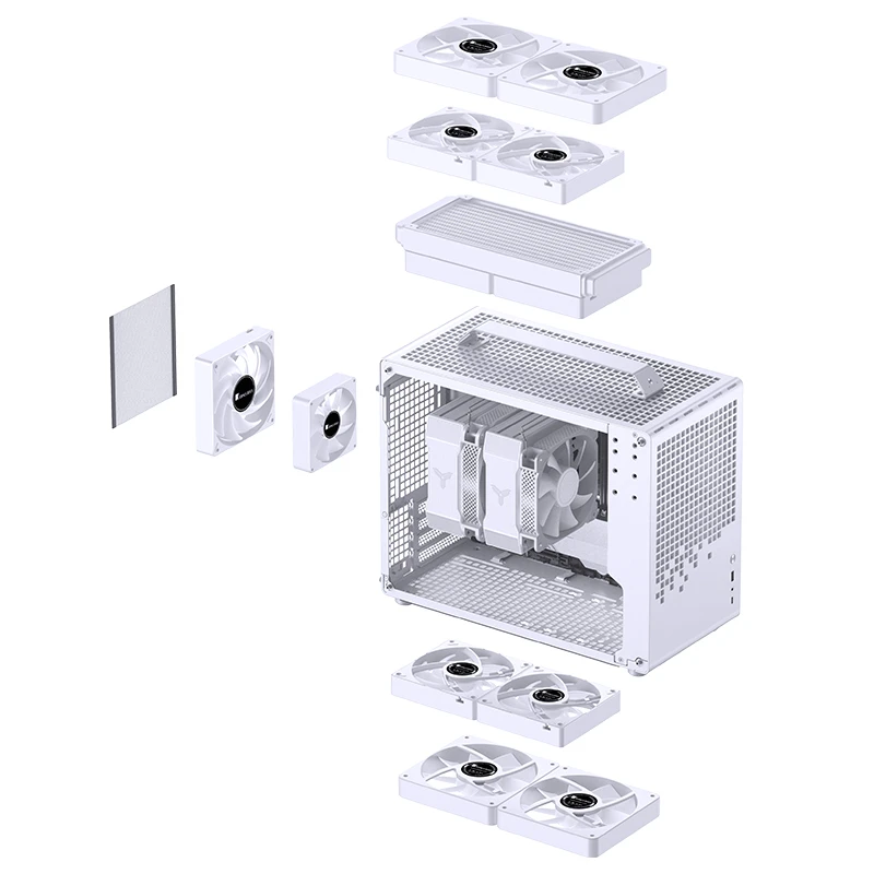 Gabinete Premium Jonsbo Z20 White - Imagem 21