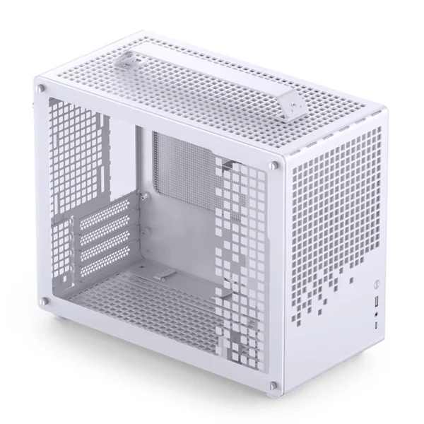Gabinete Premium Jonsbo Z20 White M-Atx Branco Com Alça Usb-C
