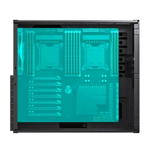 Gabinete Super Premium Jonsbo Para Storage/Nas Eatx N5 Black