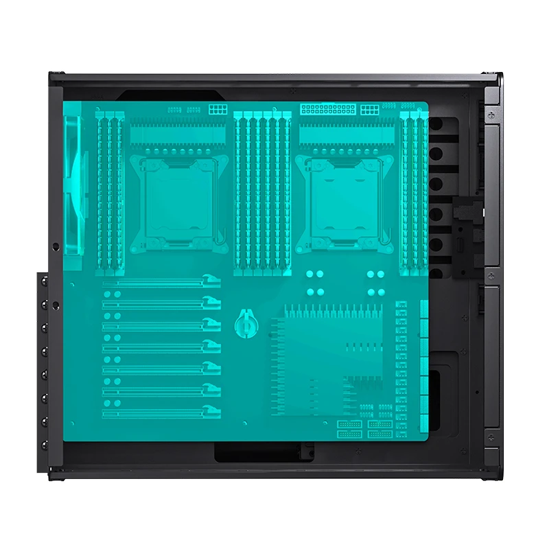 Gabinete Super Premium Jonsbo Para Storage/Nas Eatx N5 Black - Imagem 4