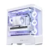 Gabinete Gamer Aquario Premium - Jonsbo D400 White- Branco