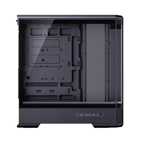 Gabinete Gamer Aquario Premium - Jonsbo D400 Black - Preto