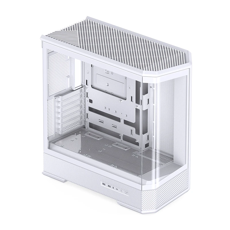 Gabinete Gamer Aquario Premium - Jonsbo D400 White- Branco - Imagem 6