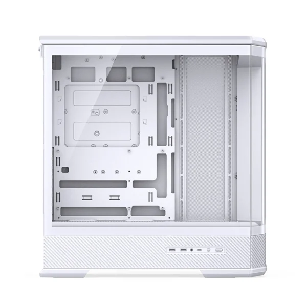 Gabinete Gamer Aquario Premium - Jonsbo D400 White- Branco