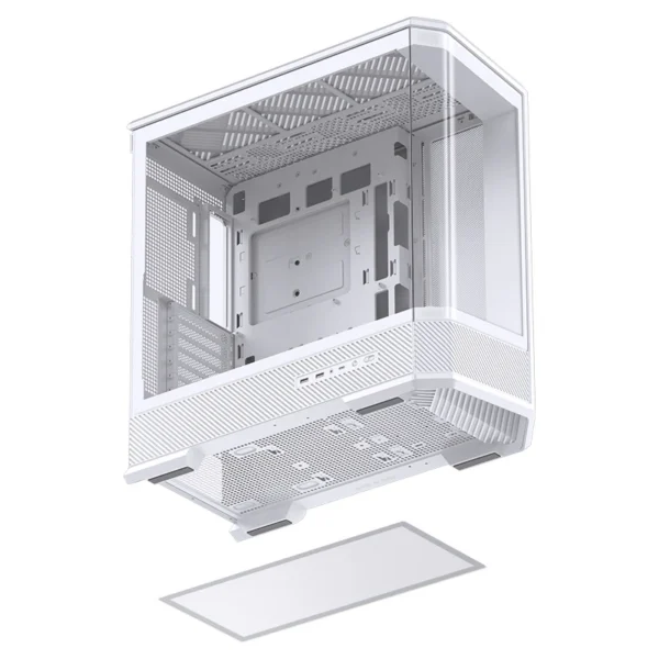 Gabinete Gamer Aquario Premium - Jonsbo D400 White- Branco