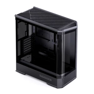 Gabinete Gamer Aquario Premium - Jonsbo D400 Black - Preto