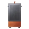 Gabinete Premium Com Madeira Jonsbo T7 Black M-Atx Preto
