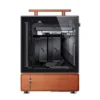 Gabinete Premium Com Madeira Jonsbo T7 Black M-Atx Preto