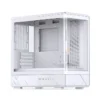 Gabinete Gamer Aquário Jonsbo D200 Branco Com Display Digital M-Atx Usb-C