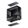 Gabinete Gamer Aquário Jonsbo D200 Preto Com Display Digital M-Atx Usb-C