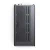 Gabinete Gamer Aquário Jonsbo D200 Preto Com Display Digital M-Atx Usb-C