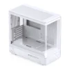 Gabinete Gamer Aquário Jonsbo D200 Branco Com Display Digital M-Atx Usb-C