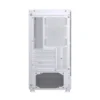 Gabinete Gamer Aquário Jonsbo D200 Branco Com Display Digital M-Atx Usb-C