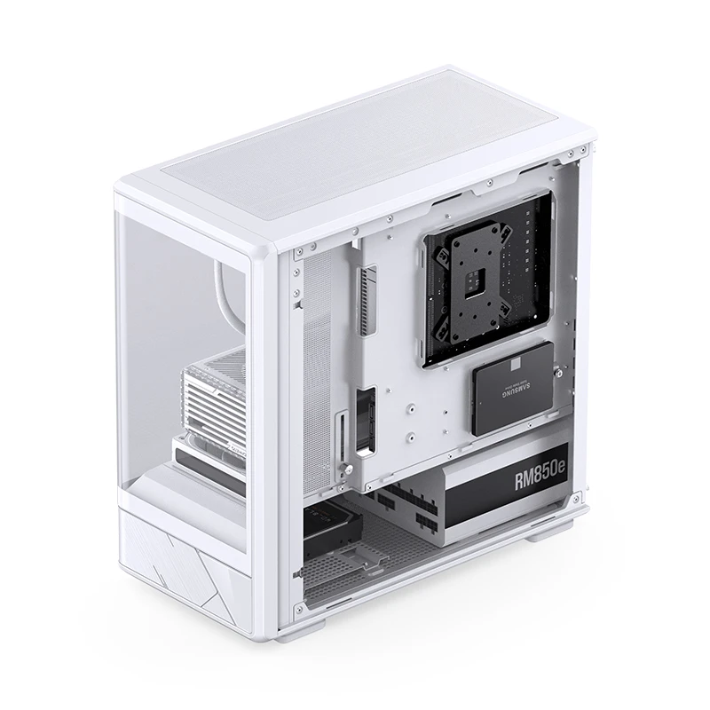 Gabinete Gamer Aquario Display Digital D200 - Jonsbo - White- Branco - Imagem 23