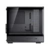 Gabinete Gamer Aquário Jonsbo D200 Preto Com Display Digital M-Atx Usb-C