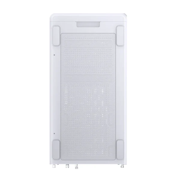 Gabinete Gamer Aquário Jonsbo D200 Branco Com Display Digital M-Atx Usb-C