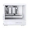 Gabinete Gamer Aquário Jonsbo D200 Branco Com Display Digital M-Atx Usb-C