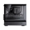 Gabinete Gamer Aquário Jonsbo D200 Preto Com Display Digital M-Atx Usb-C