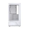 Gabinete Gamer Aquário Jonsbo D200 Branco Com Display Digital M-Atx Usb-C