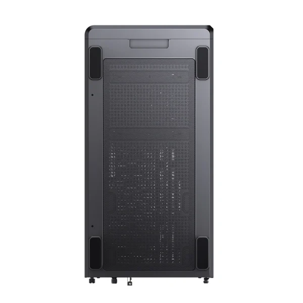 Gabinete Gamer Aquário Jonsbo D200 Preto Com Display Digital M-Atx Usb-C