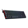 Teclado Gamer Mecânico Redragon Ashe, Rgb, Switch Blue, Abnt2, Black, K626-Kb-B (Pt-Blue)