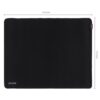 Mouse Pad Colors Black Standard - Estilo Speed Preto - 360X300mm - Pmc36x30b