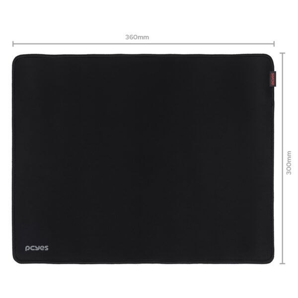 Mouse Pad Colors Black Standard - Estilo Speed Preto - 360X300mm - Pmc36x30b