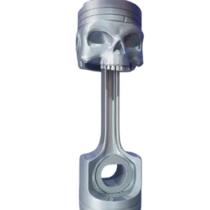 Suporte Headset Gamer Unc - Skull Pist - Prata