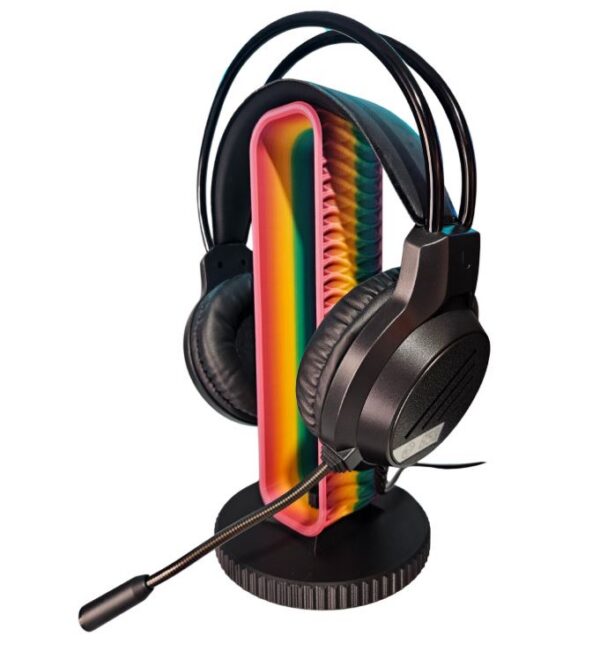 Suporte Headset Gamer Unc Lumo - Rainbow