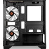 Gabinete Gamer Tgt Gladiator, Rainbow, Mid-Tower, Lateral De Vidro, Com 2 Fans, Preto, Tgt-Gld-Bk