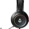 Headset Gamer Mancer Crater, Rainbow, Drivers 50Mm, Preto, Mcr-Crt-Rgb01