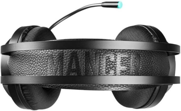 Headset Gamer Mancer Crater, Rainbow, Drivers 50Mm, Preto, Mcr-Crt-Rgb01