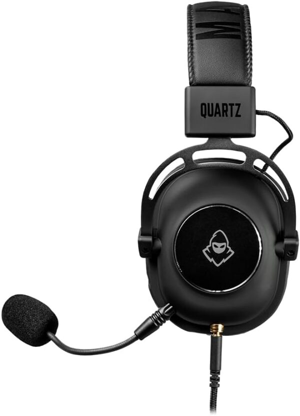 Headset Gamer Mancer Quartz, Drivers 50Mm, Preto, Mcr-Qtz-Bl01