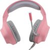 Fone De Ouvido Headset Gamer Chroma Usb 7.1 Rgb Rosa - Gh804