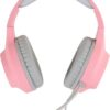 Fone De Ouvido Headset Gamer Chroma Usb 7.1 Rgb Rosa - Gh804