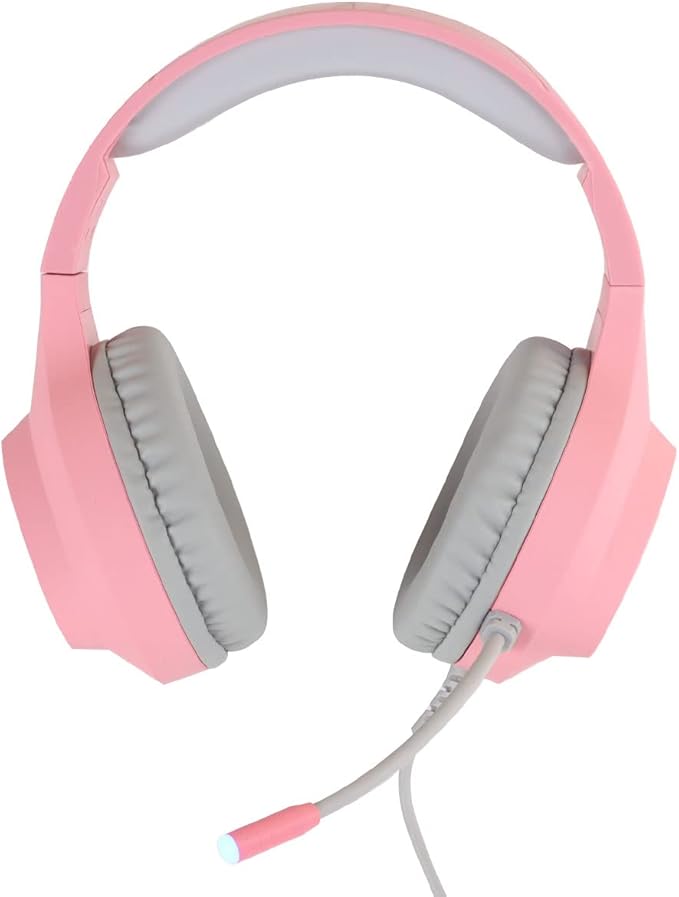 Fone De Ouvido Headset Gamer Chroma Usb 7.1 Rgb Rosa - Gh804 - Imagem 5