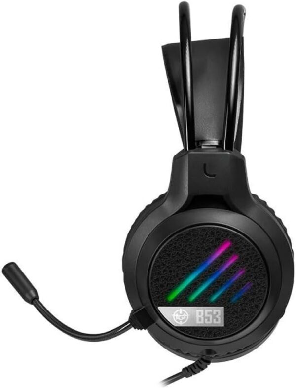 Headset Gamer Tgt B53, Rainbow, Drivers 50Mm, Preto, Tgt-B53-Rbw01