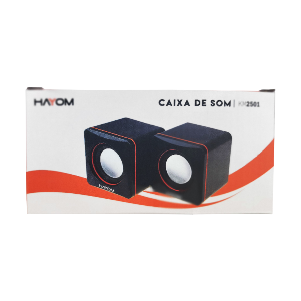 Caixa De Som Multimidia Usb - Km2501 - Hayom