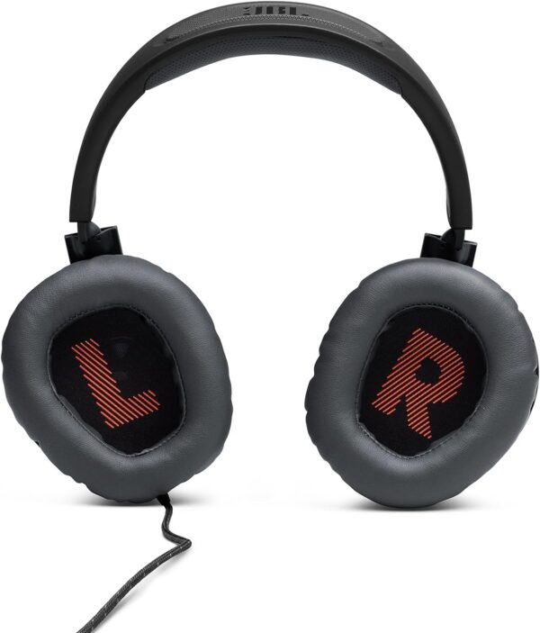 Fone Gamer Headset Jbl Quantum 100 / Com Fio - Preto