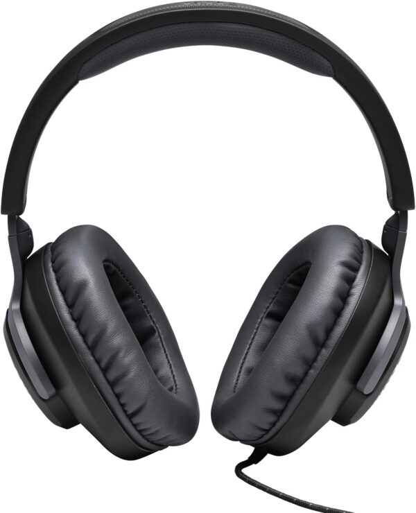 Fone Gamer Headset Jbl Quantum 100 / Com Fio - Preto