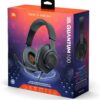 Fone Gamer Headset Jbl Quantum 100 / Com Fio - Preto