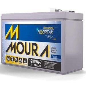 Bateria 12Mva 7Ah Moura Nobreak