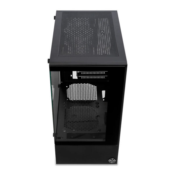 Gabinete Gamer Tgt Legion, Mini-Tower, Lateral De Vidro, Preto, Tgt-Lgn-Bk
