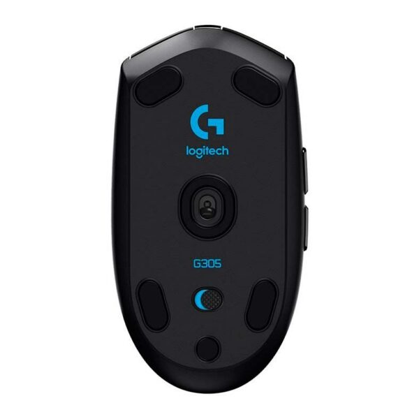 Mouse Gamer Sem Fio Logitech G305 Lightspeed, 12000 Dpi, 6 Botões, Preto
