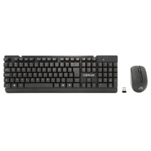 Kit Teclado E Mouse C3 Plus K-W11bk Wireless Preto