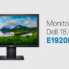 Monitor Dell 18.5  Hd, Vga E Displayport, Vesa, Ajuste De Inclinação, Antirreflexo - Preto - E1920h