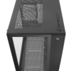 Gabinete Gamer Pichau Hx110 Mini Tower Vidro Temperado 2 Fans Preto