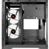 Gabinete Gamer Pichau Hx110 Mini Tower Vidro Temperado 2 Fans Preto